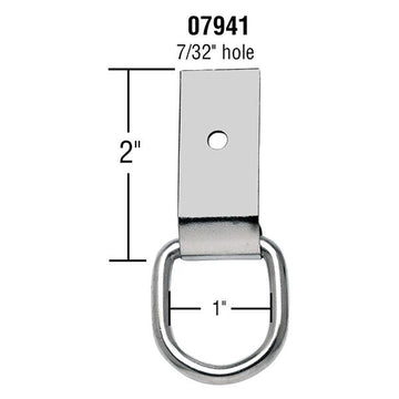Weaver Saddle Dee with Clip - Heavy Roping Saddle